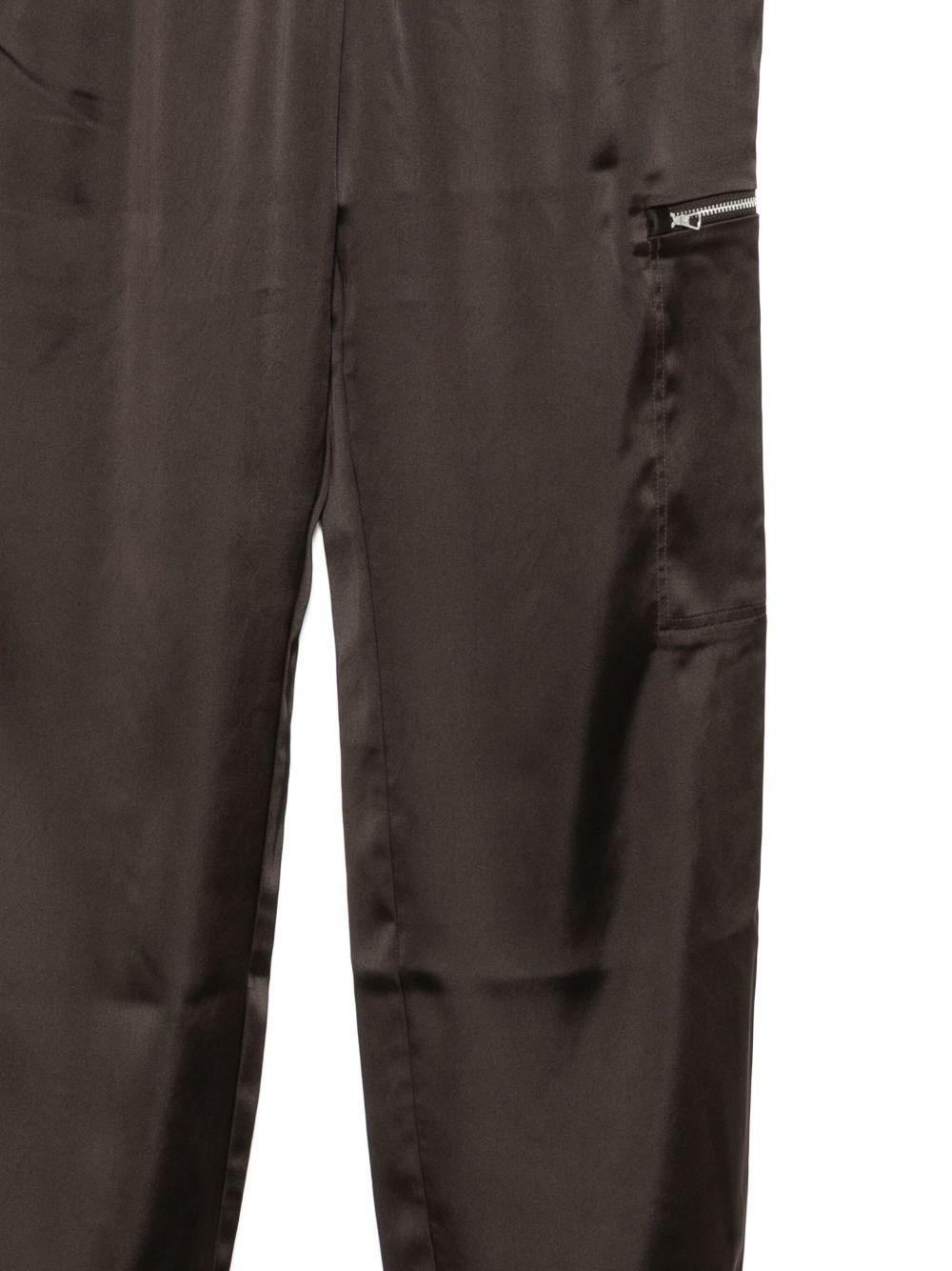 logo-embroidered trousers - 3