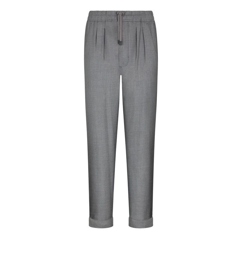 YARN DYED SILK LIGHT PANT 1
