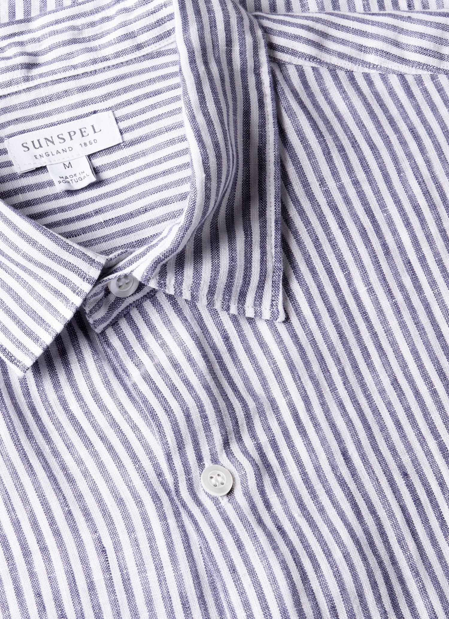 Italian Linen Short Sleeve Shirt - 4