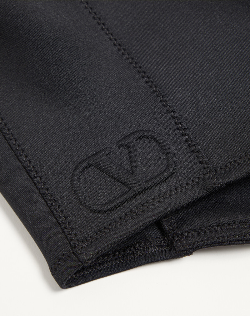 VLOGO SIGNATURE JERSEY HOOD WITH ZIP 4