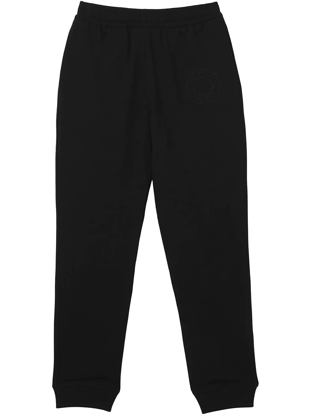 Calça esportiva cropped com logo bordado - 1