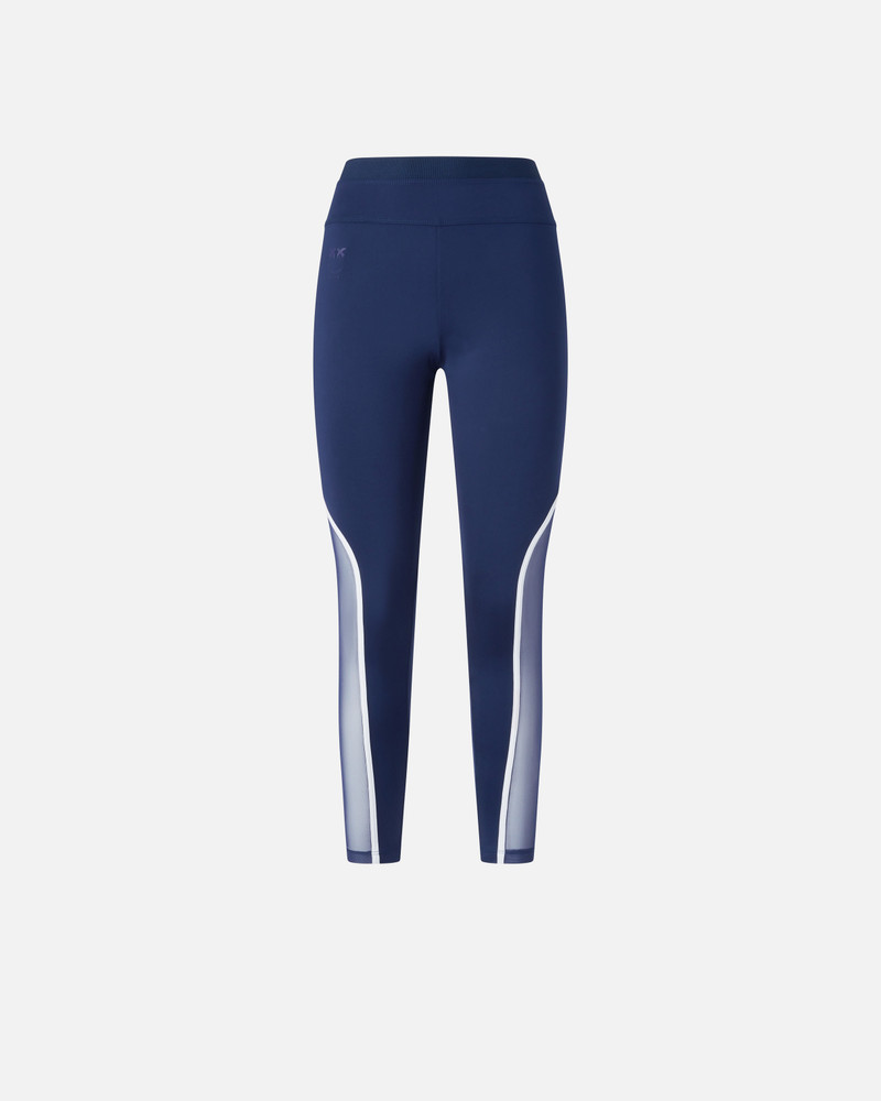 LEGGINGS WITH SHEER INSERTS 1