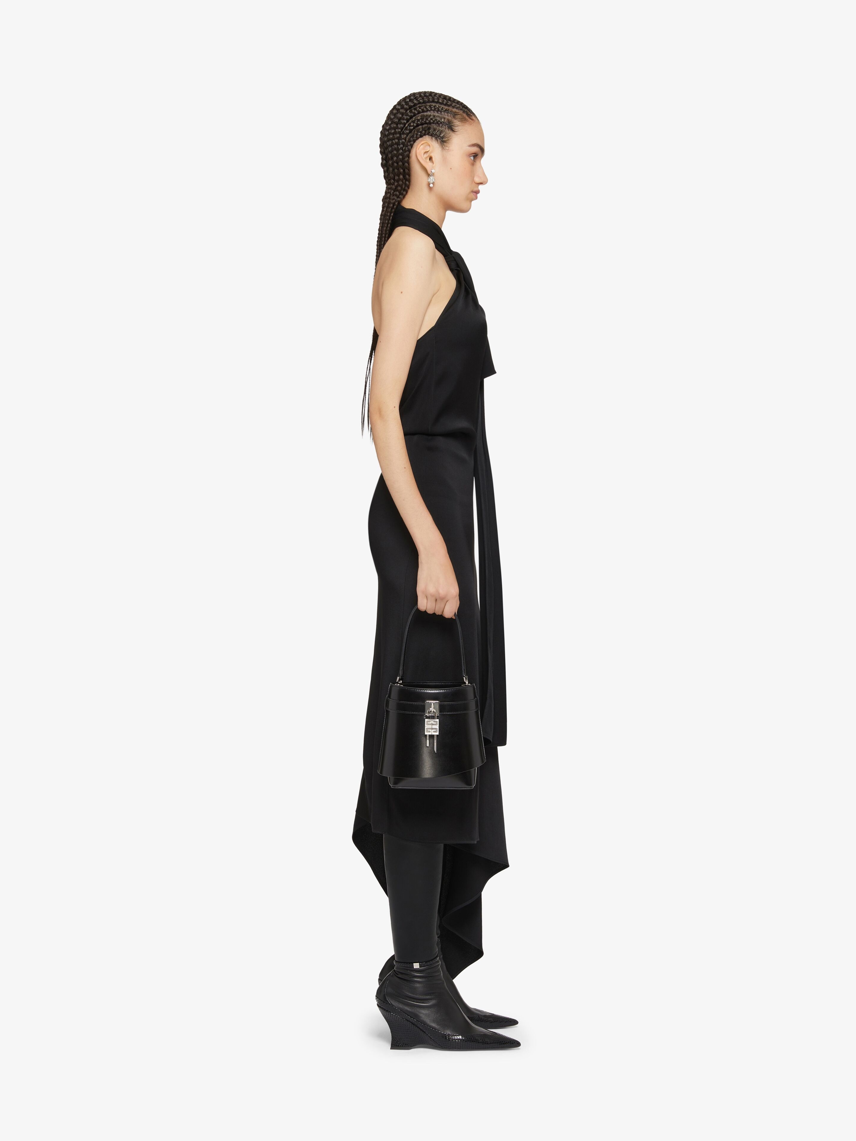 Givenchy DRESS IN CREPE WITH SATIN BACK AND LAVALLIERE