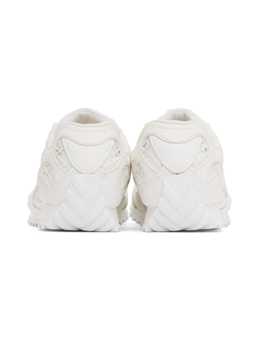 White & Off-White Orbit Sneakers - 2