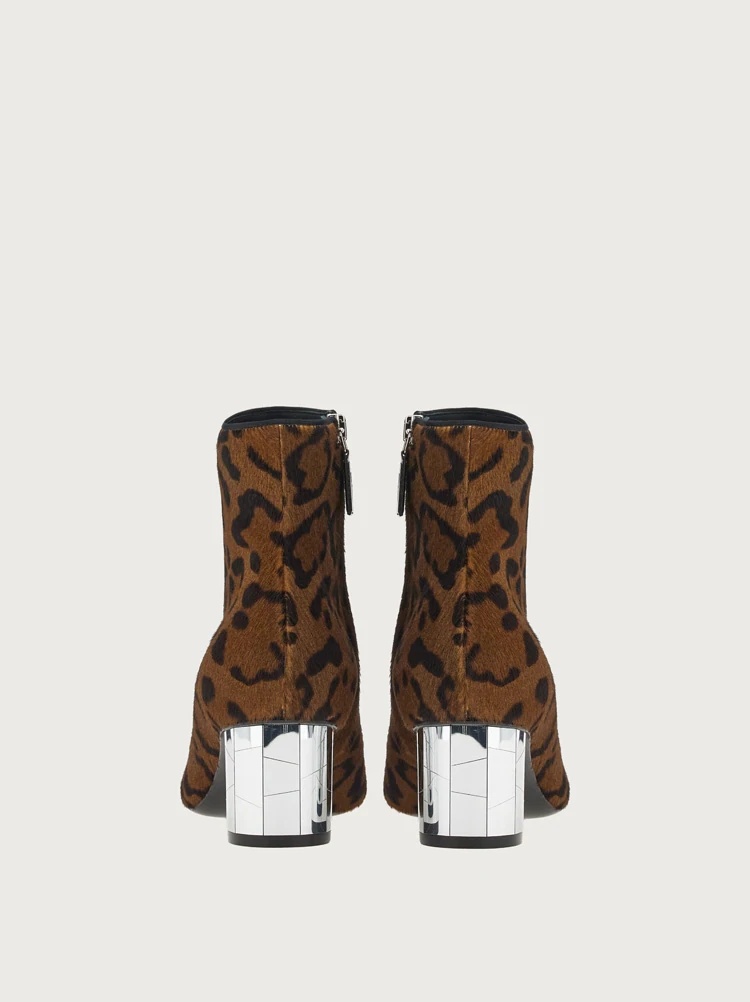 MIRRORED HEEL ANKLE BOOT - 5