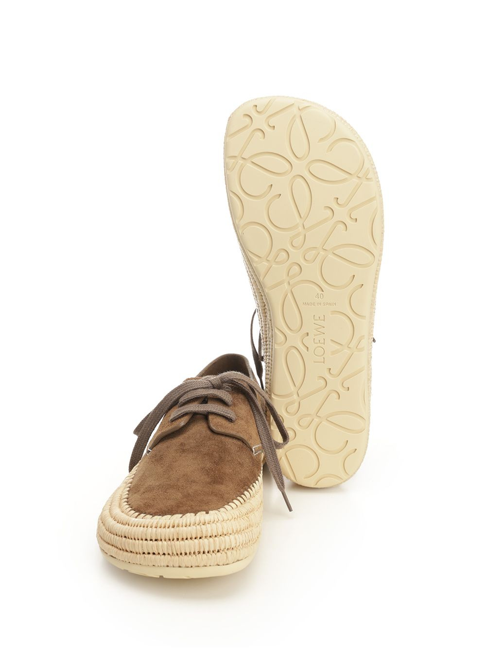Rio Lace-Up Shoes Brown - 5