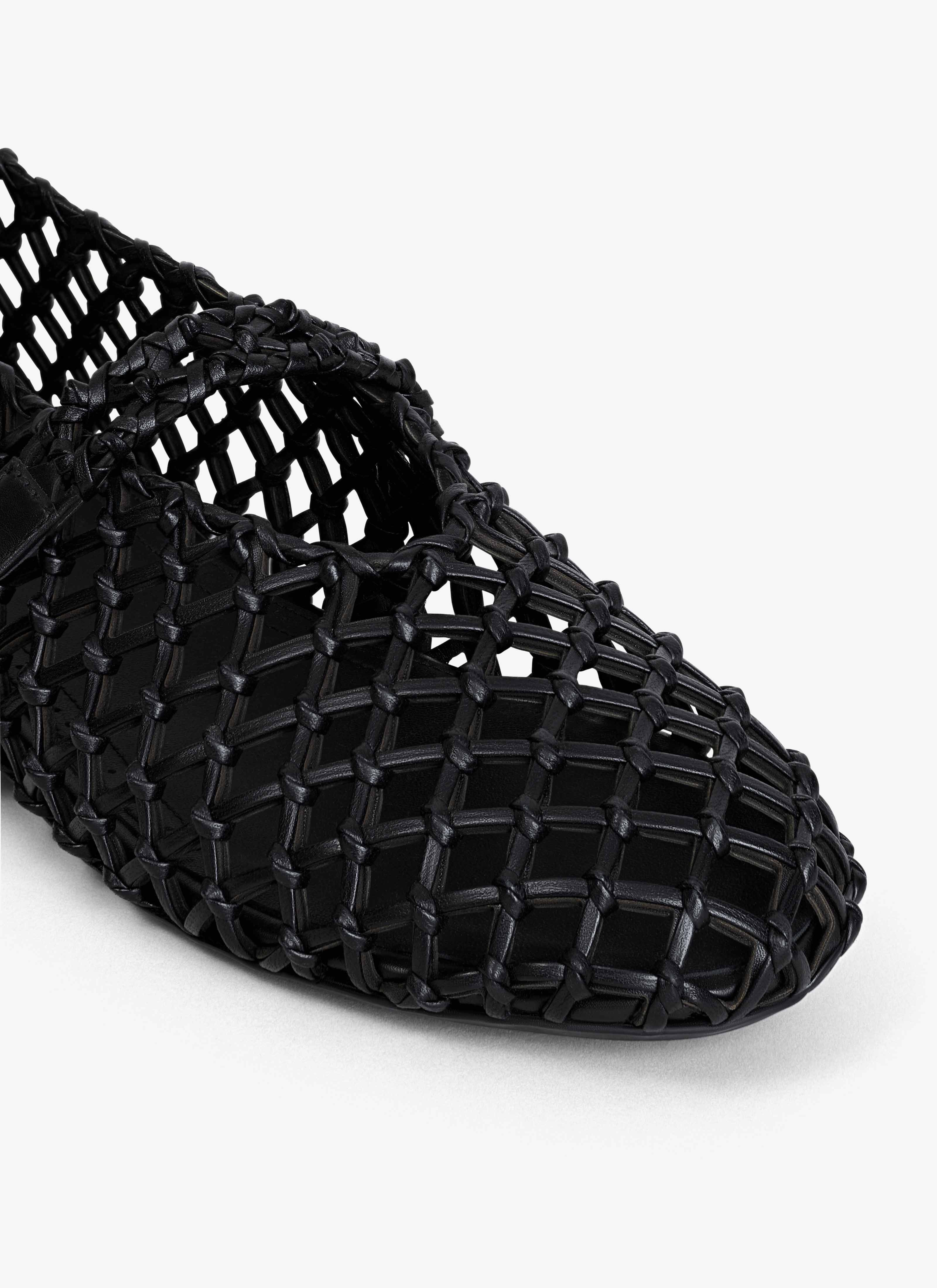 BALLET FLATS IN BRAIDED LAMBSKIN - 4