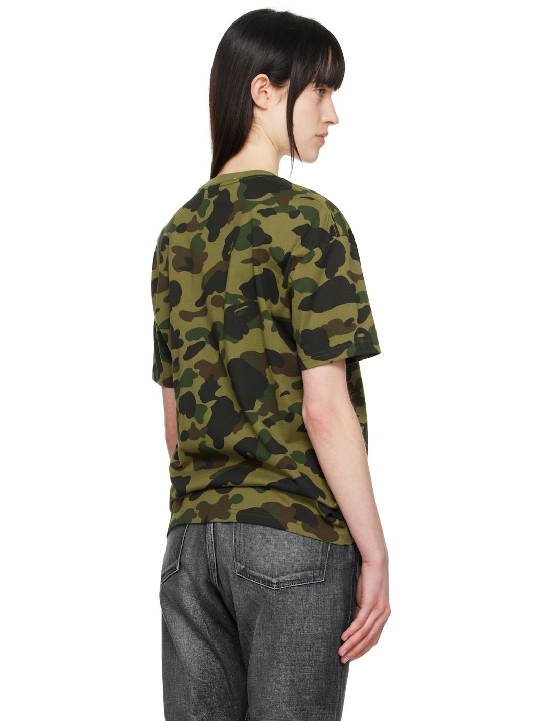 Green 1st Camo College Oversized T-shirt - 3