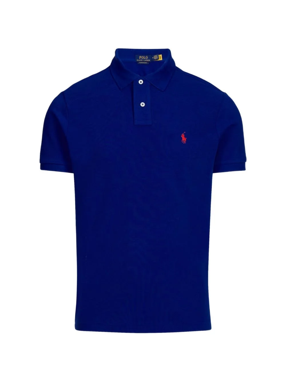 logo-detail polo shirt - 1