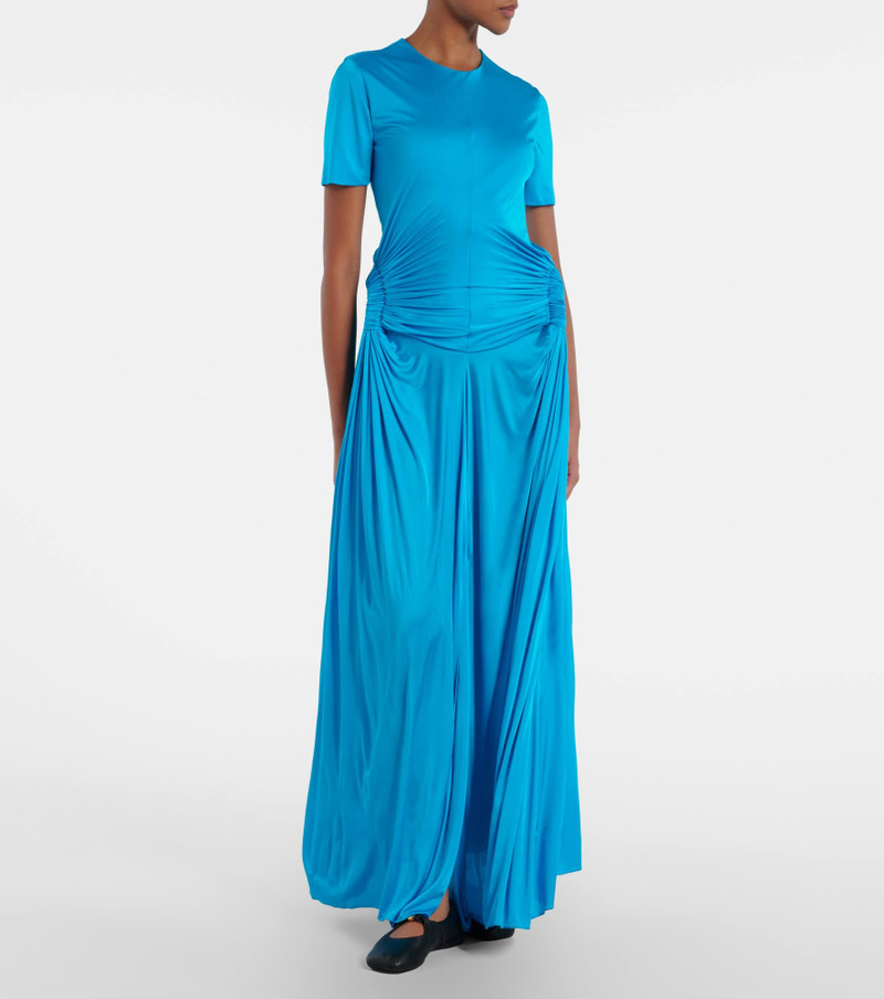 Loewe Cutout draped maxi dress outlook