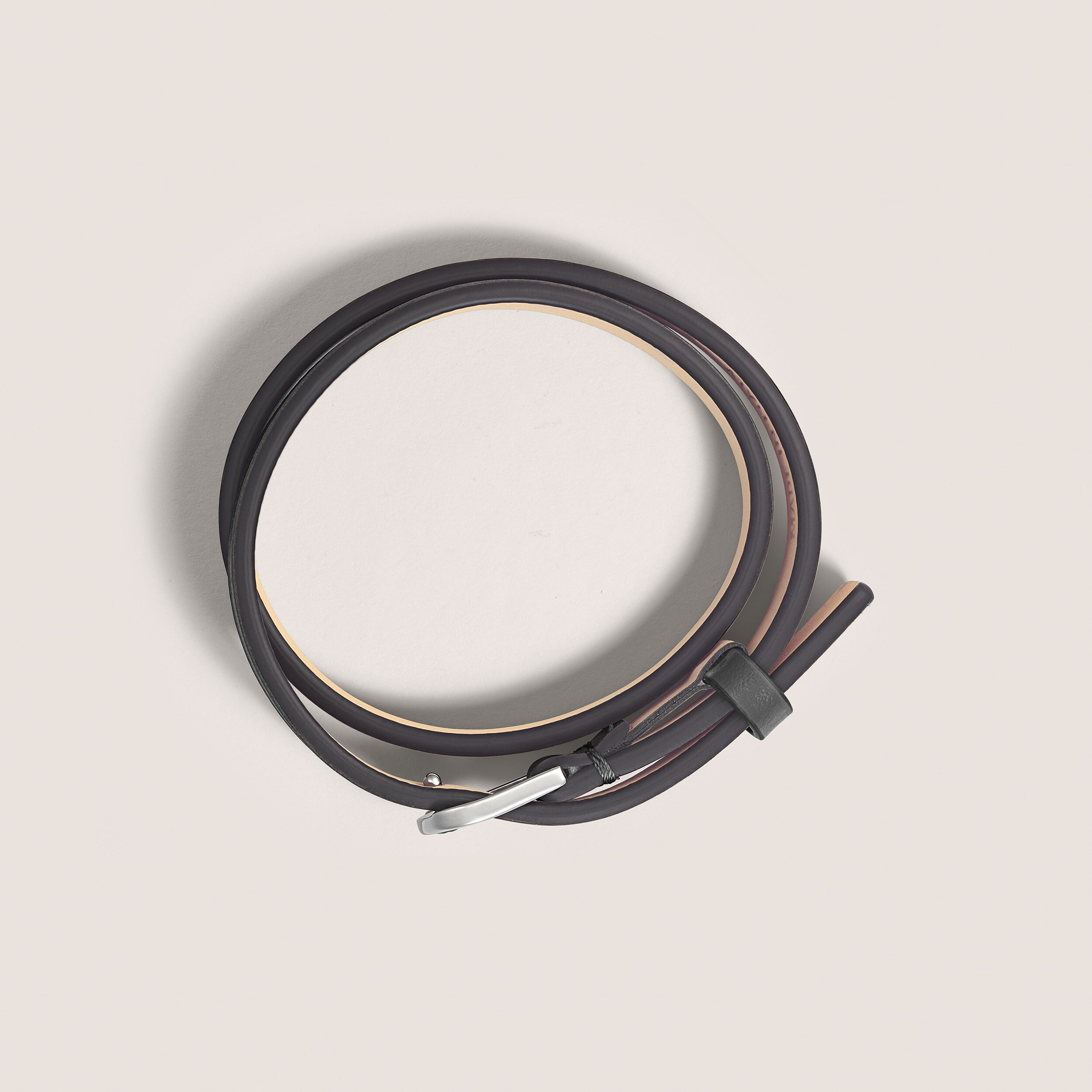 Bracelet horseshoe buckle black, adjustable size - 6