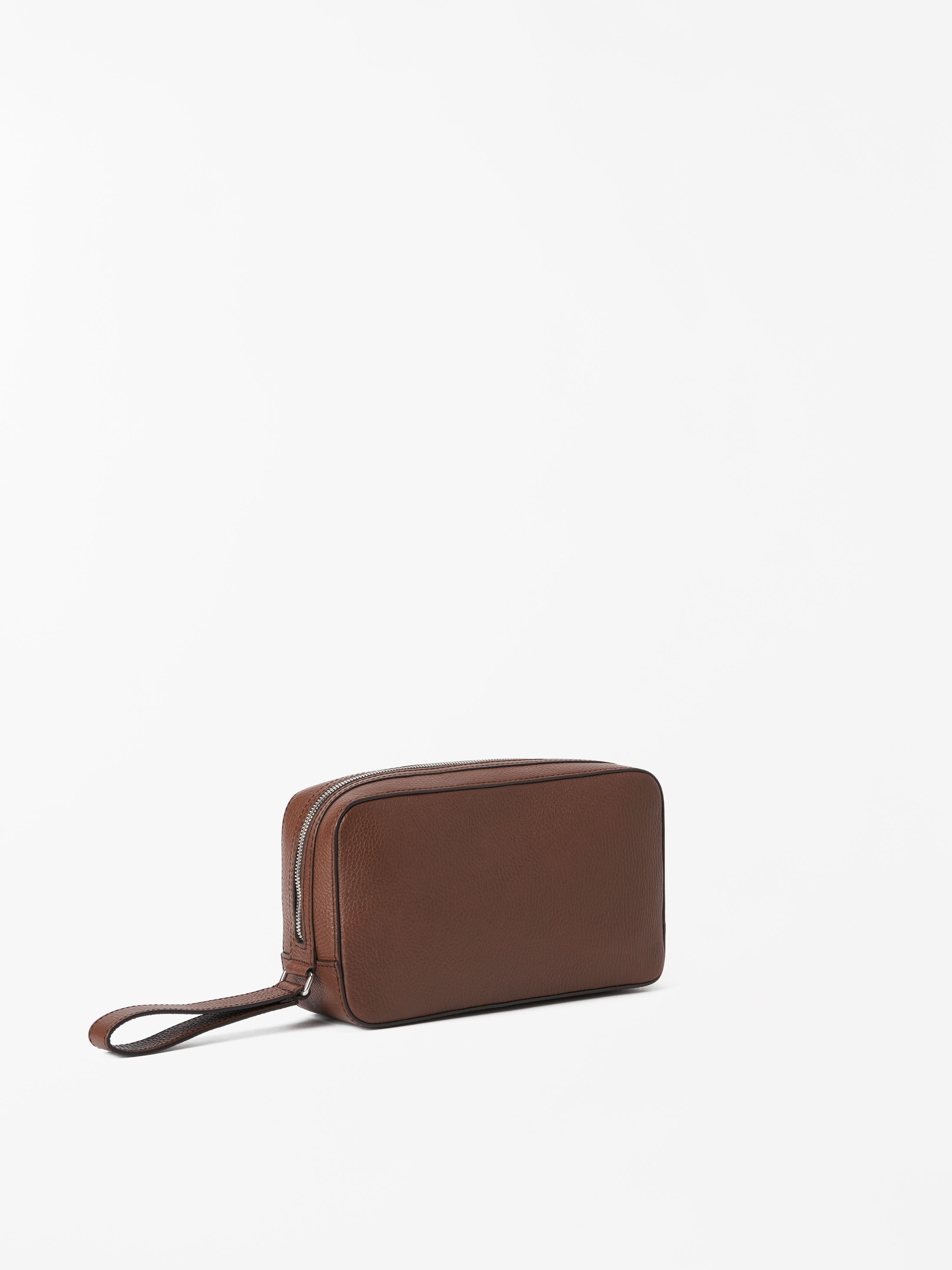 Wes Leather Wash Bag - 2