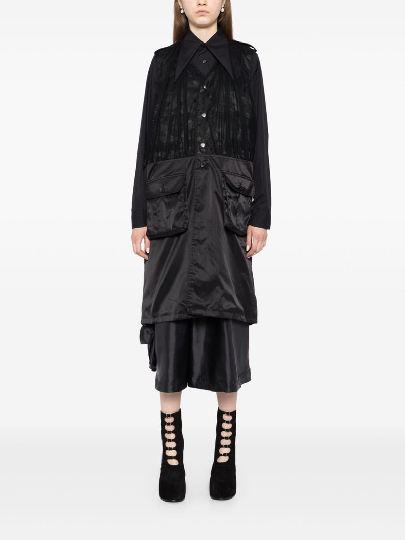 Noir Kei Ninomiya single-breasted coat outlook