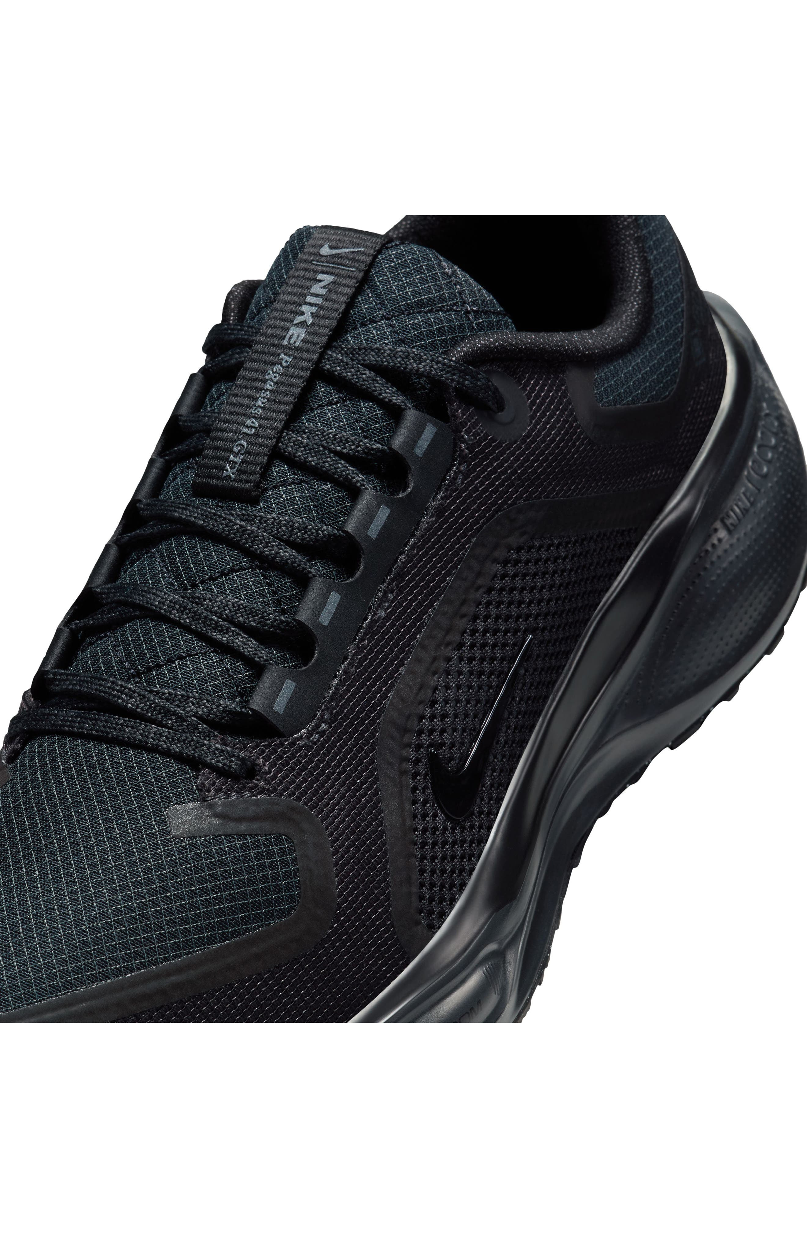 Nike Air Zoom Pegasus 41 Gore-Tex® Waterproof Running Shoe in 001 Black/black at Nordstrom - 7