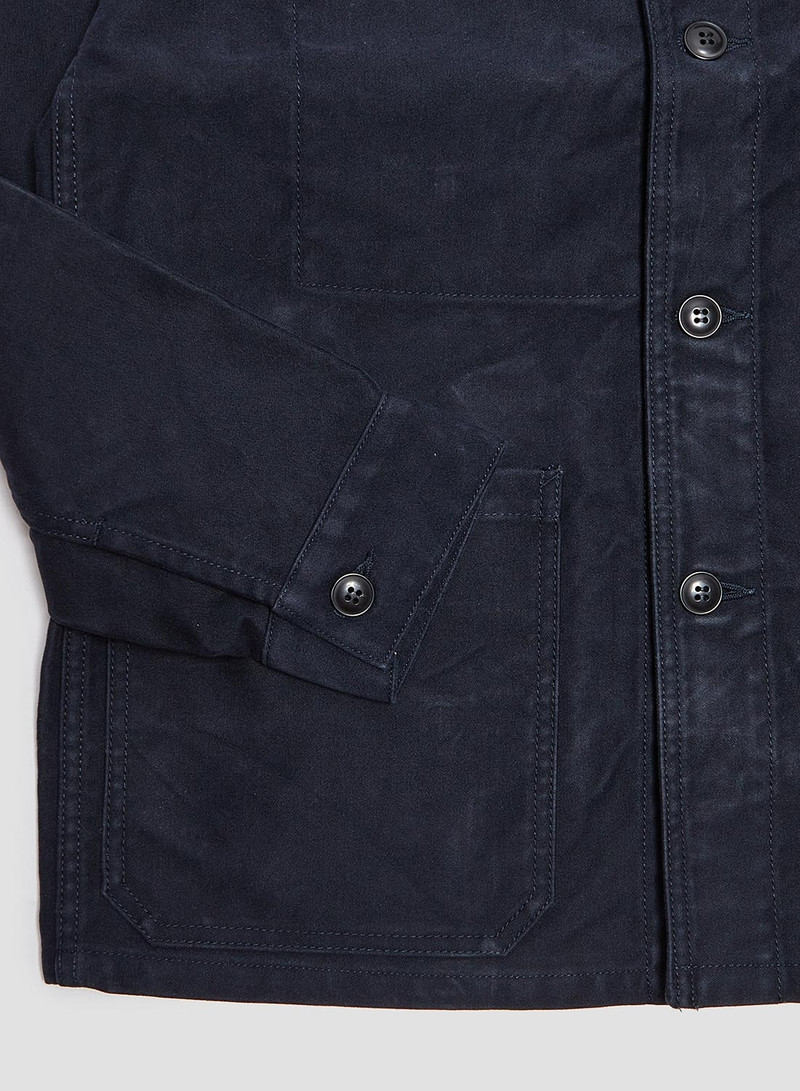 FOB Factory French Moleskin Jacket Navy 4