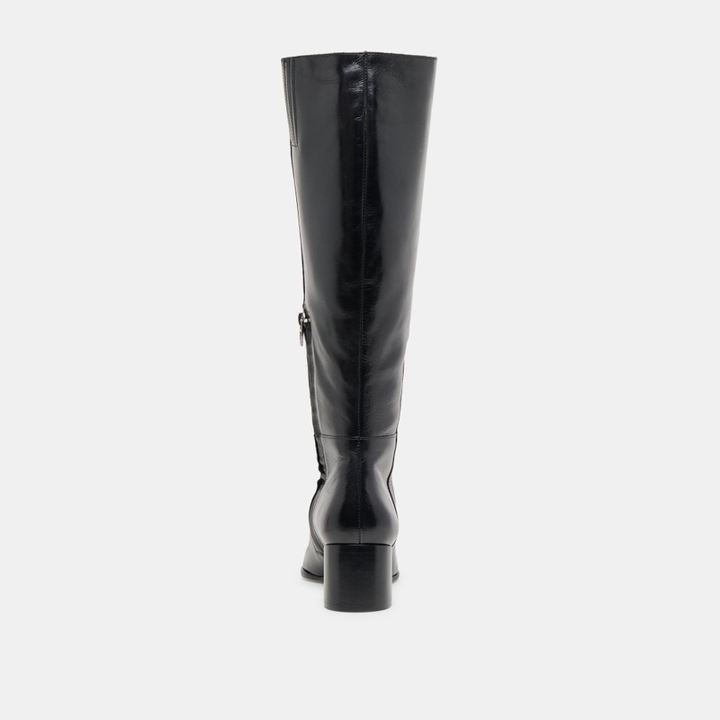 KIRSON BOOTS BLACK LEATHER 7