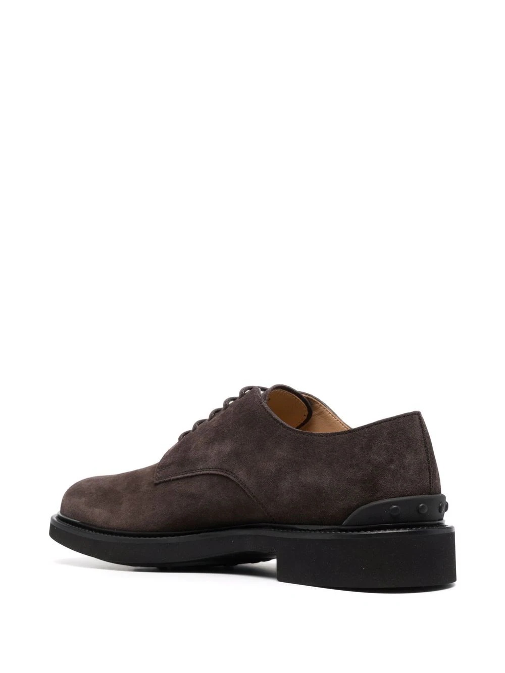 almond-toe lace-up Derby shoes - 3