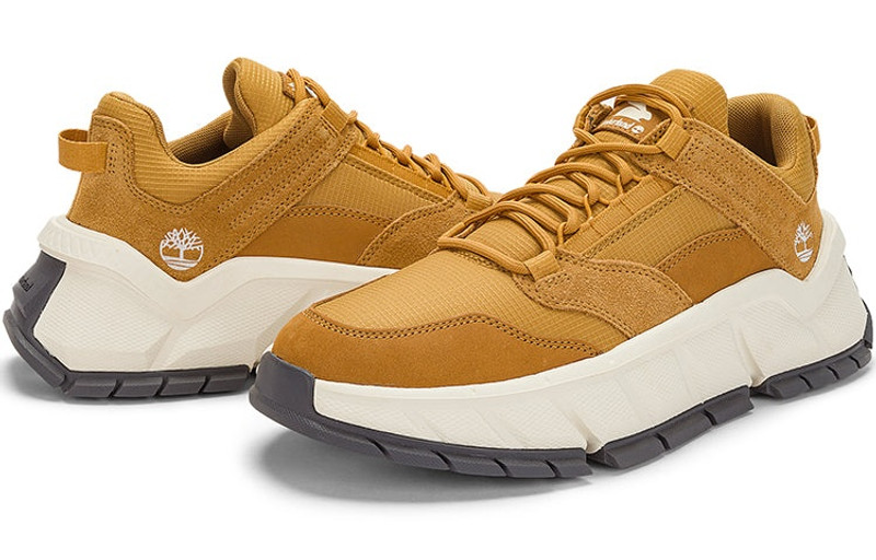 Timberland Timberland Greenstride Low Trainers 'Wheat' A5PFMW outlook
