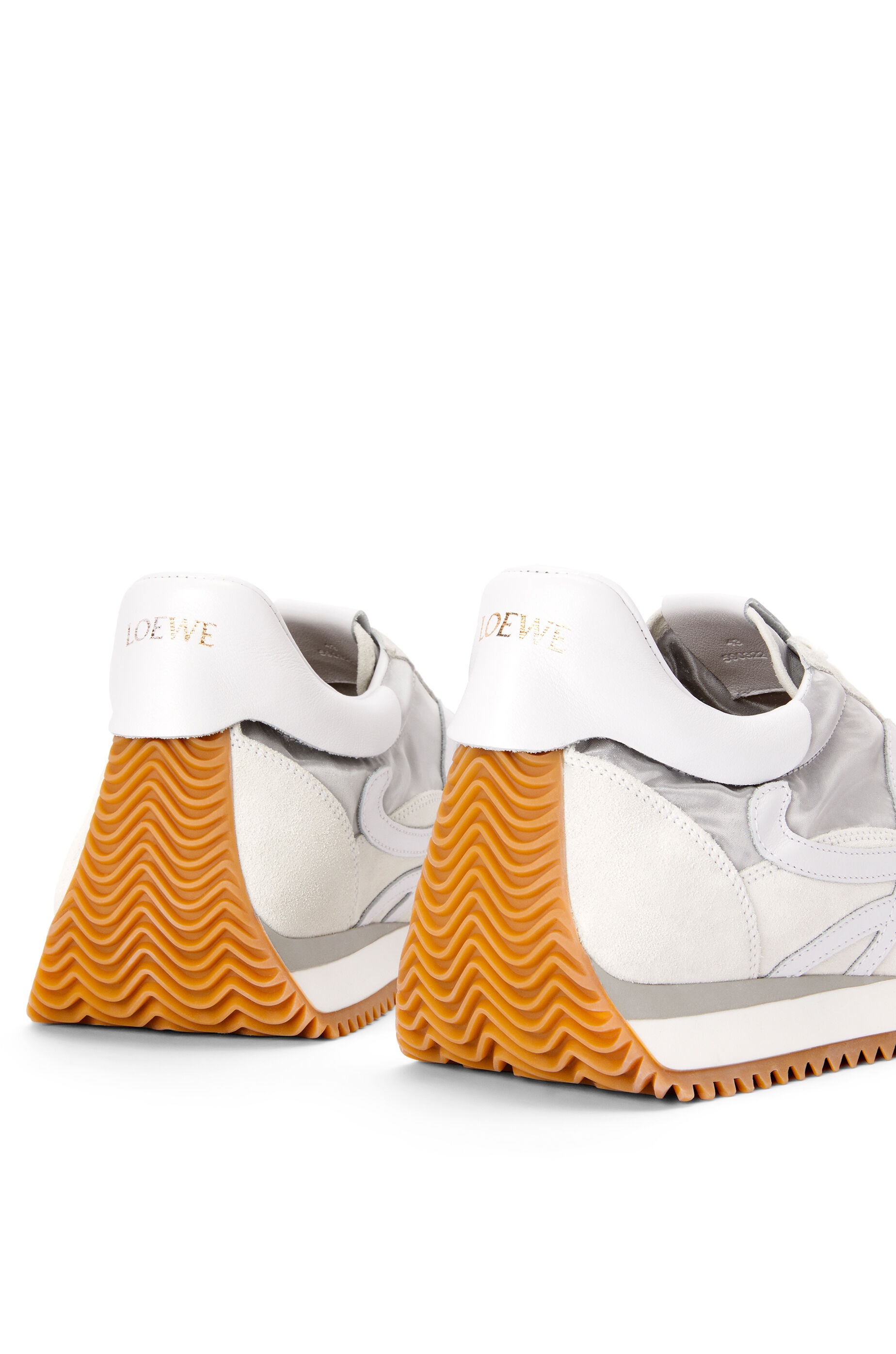 Flow runner in nylon and calfskin - 4
