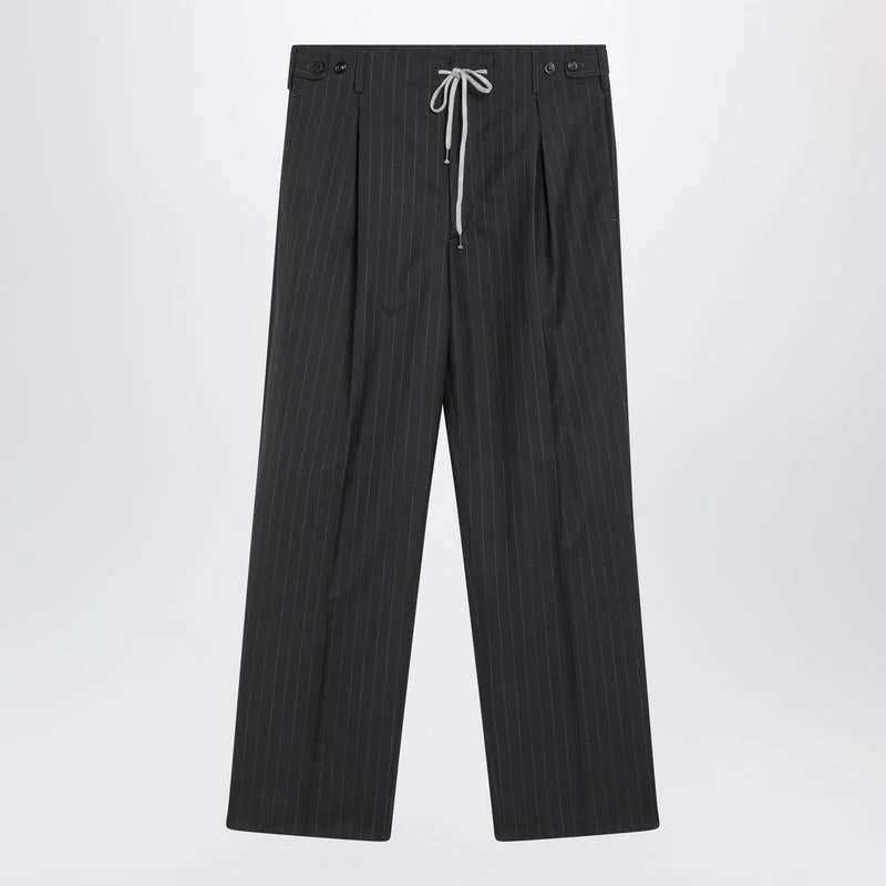 Maison Margiela Pinstripe Trousers - 1