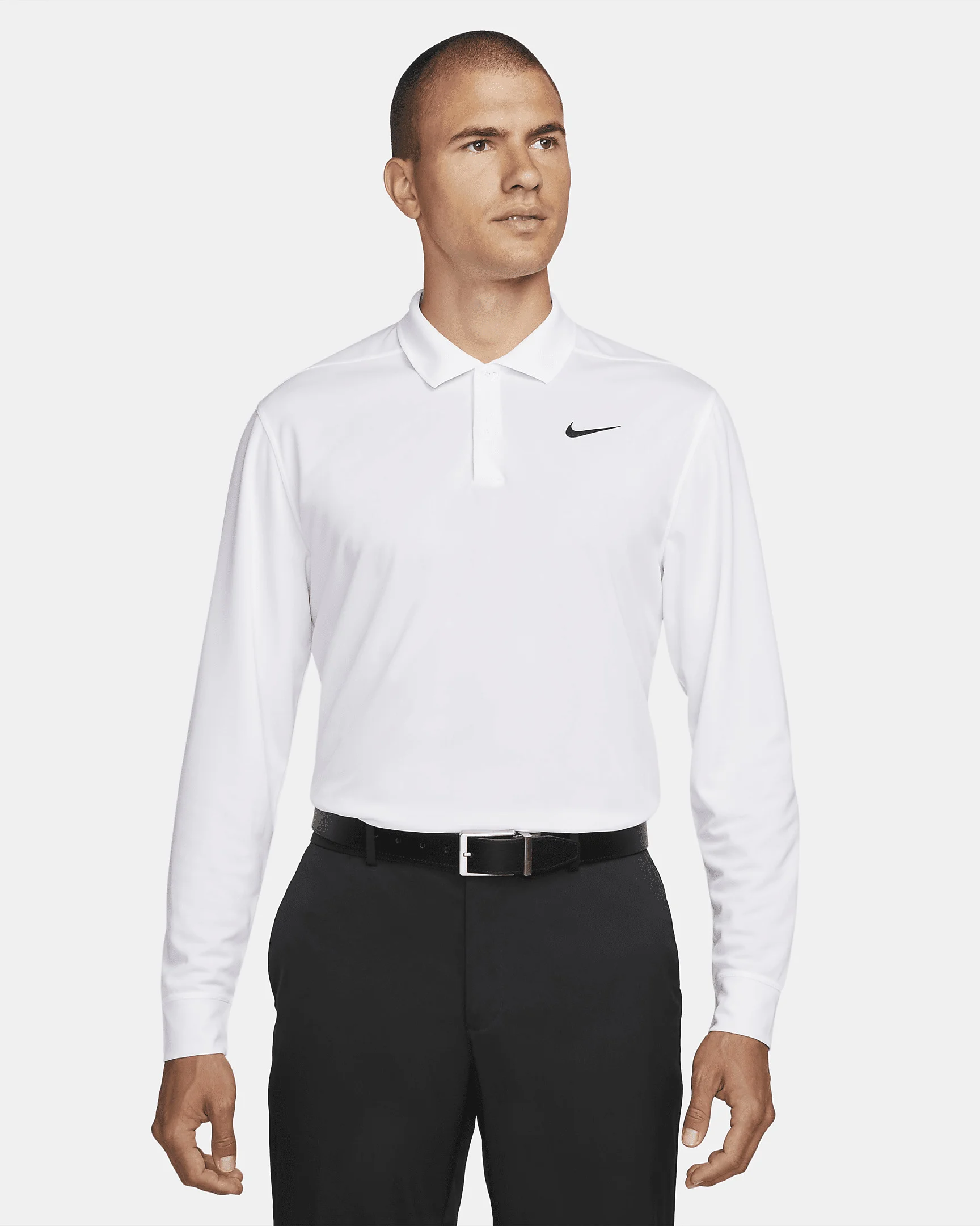 Nike Men's Dri-FIT Victory Long-Sleeve Golf Polo - 1
