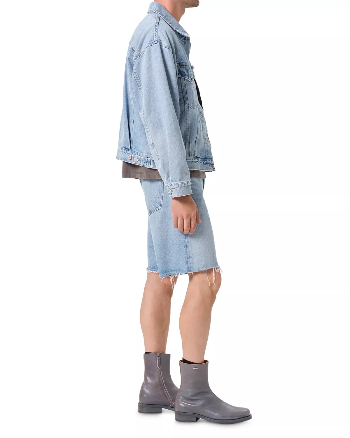 Anson Cut Off 10" Denim Shorts - 4
