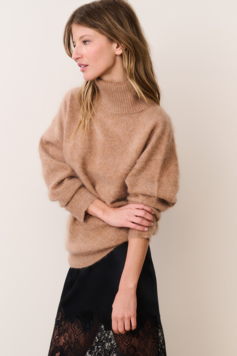 Nia Cashmere Turtleneck Sweater 3