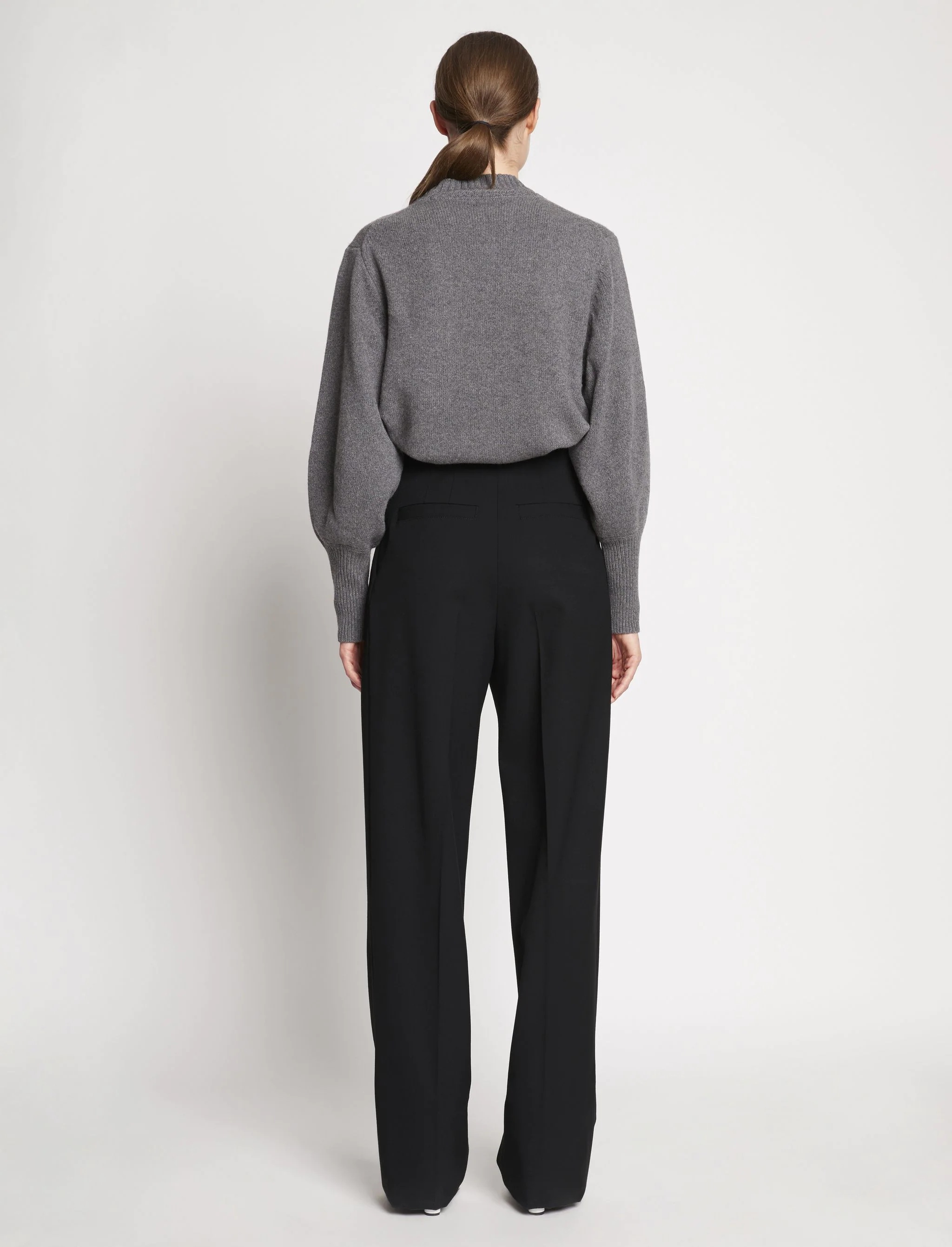 Bi-Stretch Crepe Cropped Pants – Proenza Schouler