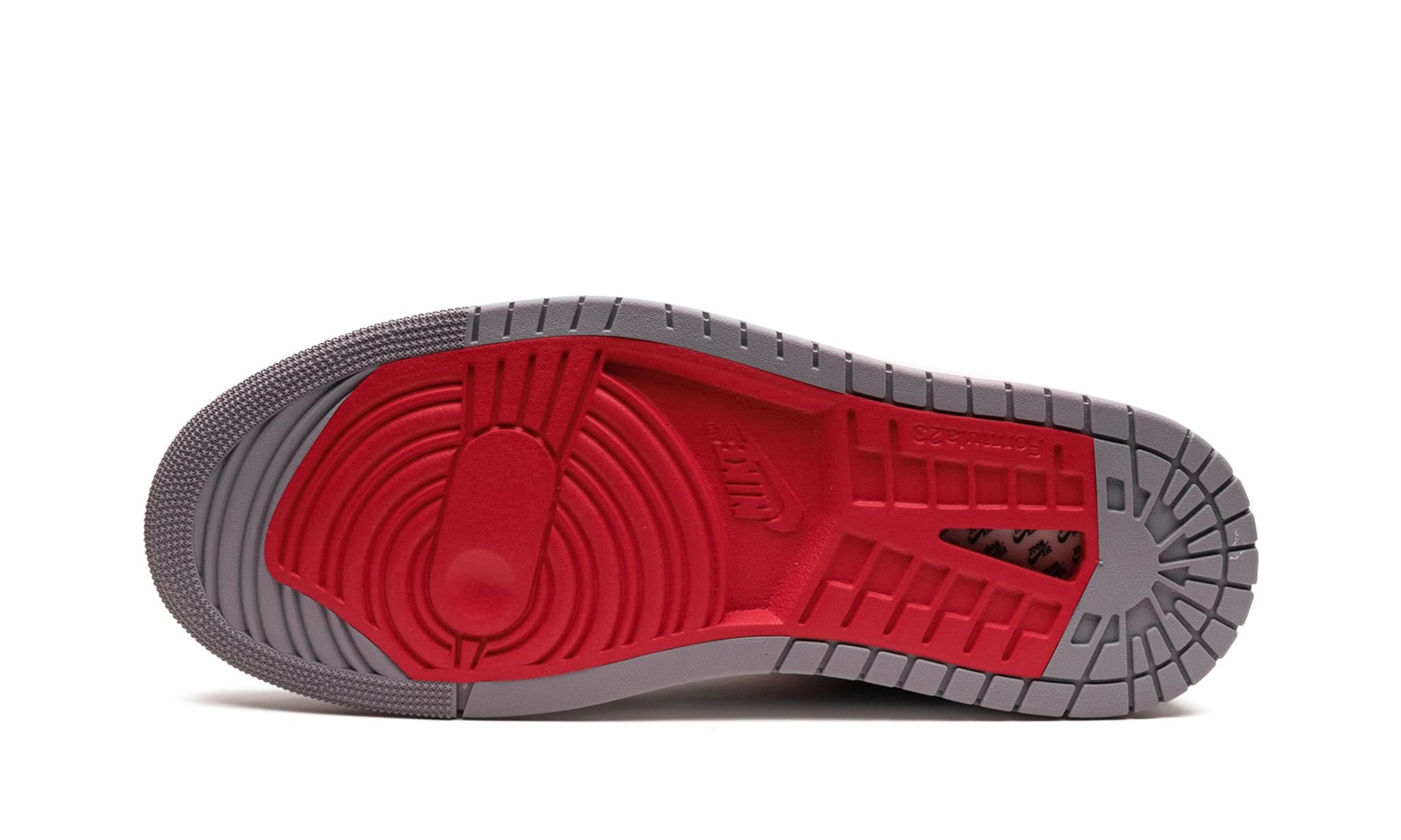 Jordan 1 Zoom Air Comfort 2 "Black / Fire Red / Cement Grey" - 5