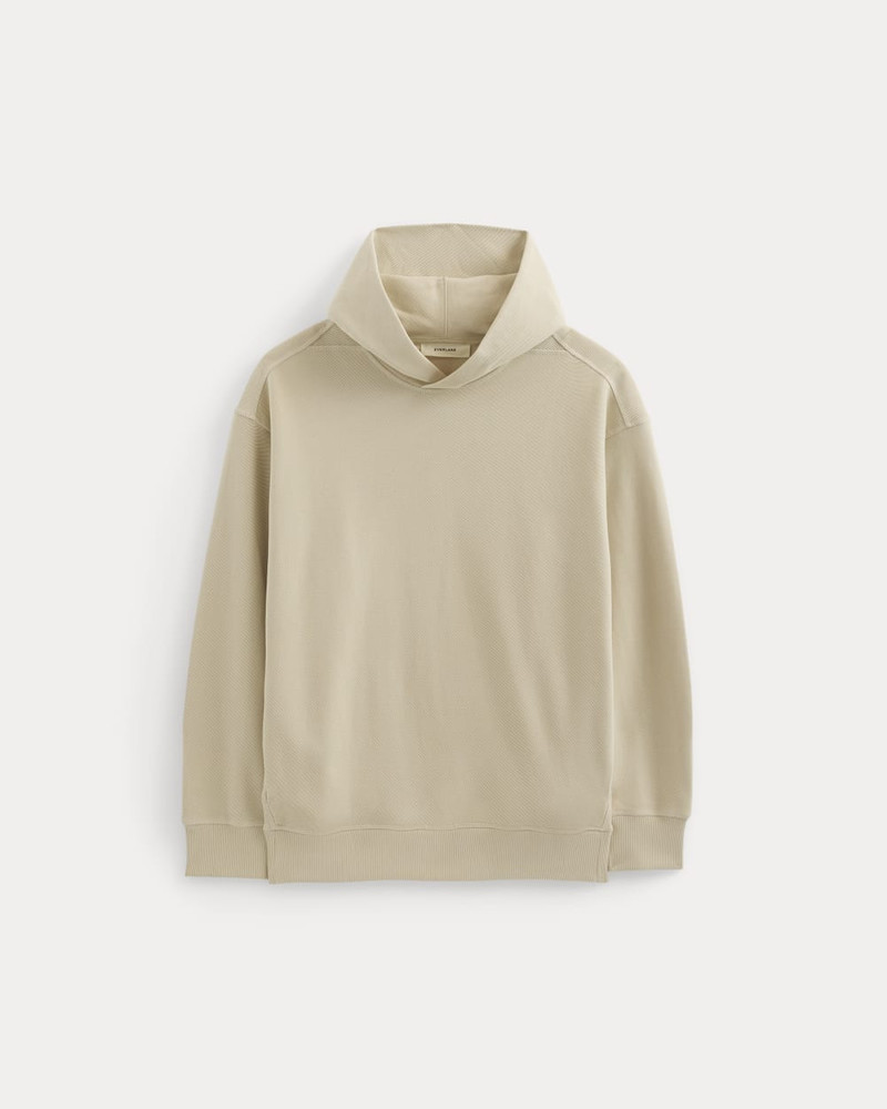 TWILL TERRY JACQUARD HOODIE 1