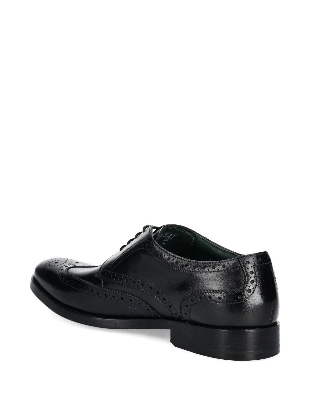 leather wingtip brogue oxford shoes - 3