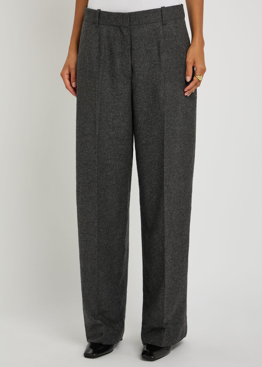 Toteme Wide-leg Flannel Trousers - 2