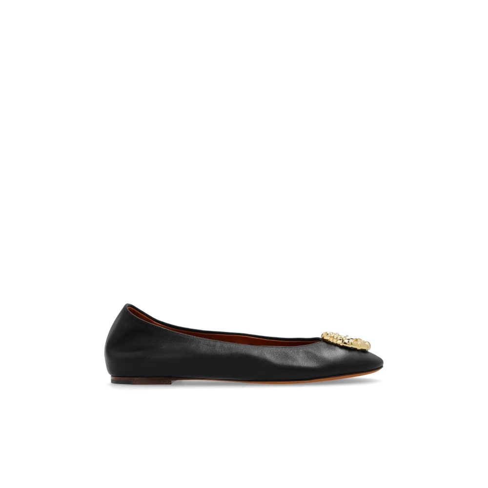 【関税込み】lanvin 'Melodie' ballet flats Lanvin MELODIE LEATHER BALLERINA FLAT | REVERSIBLE