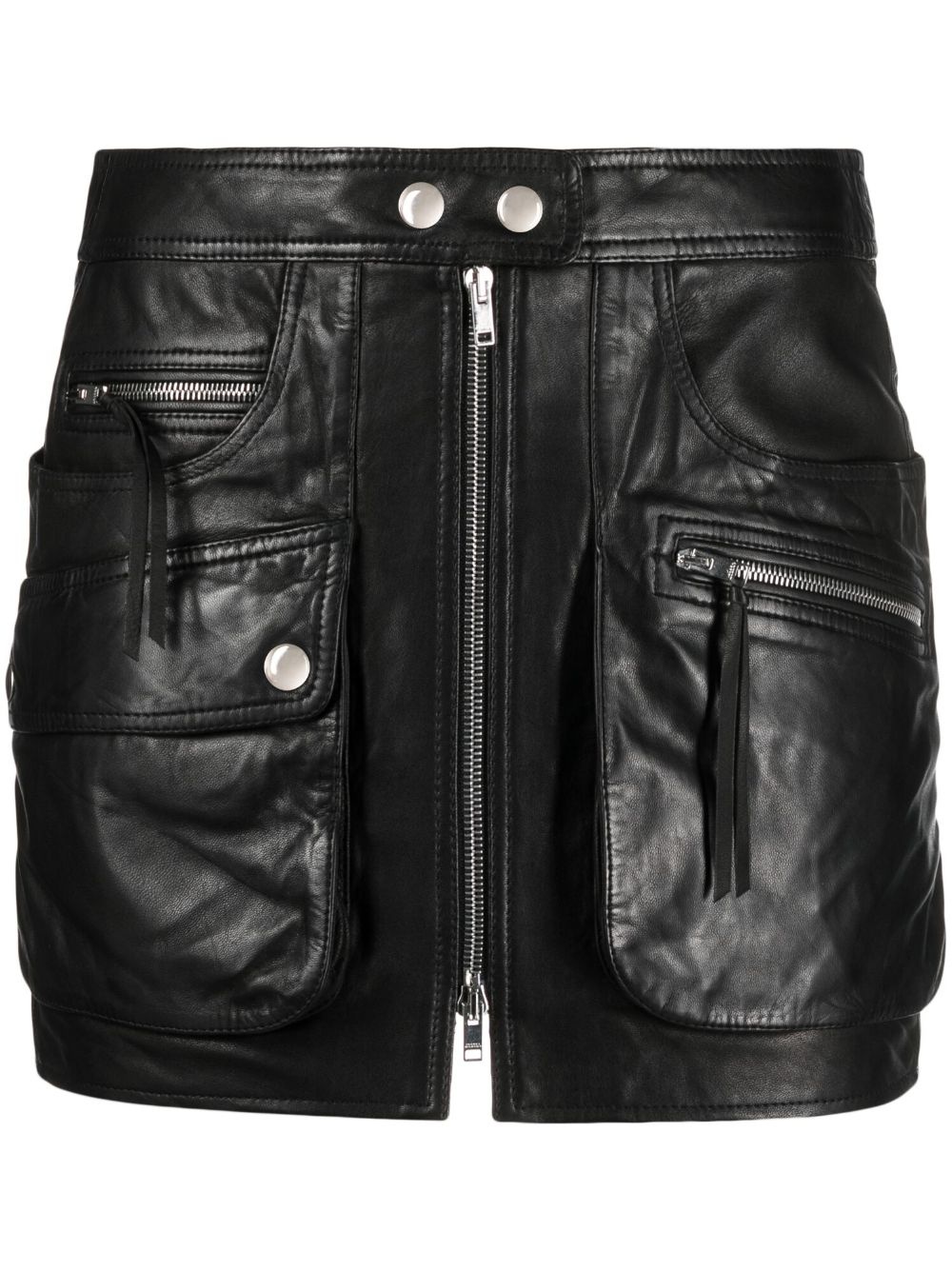 biker mini skirt - 1
