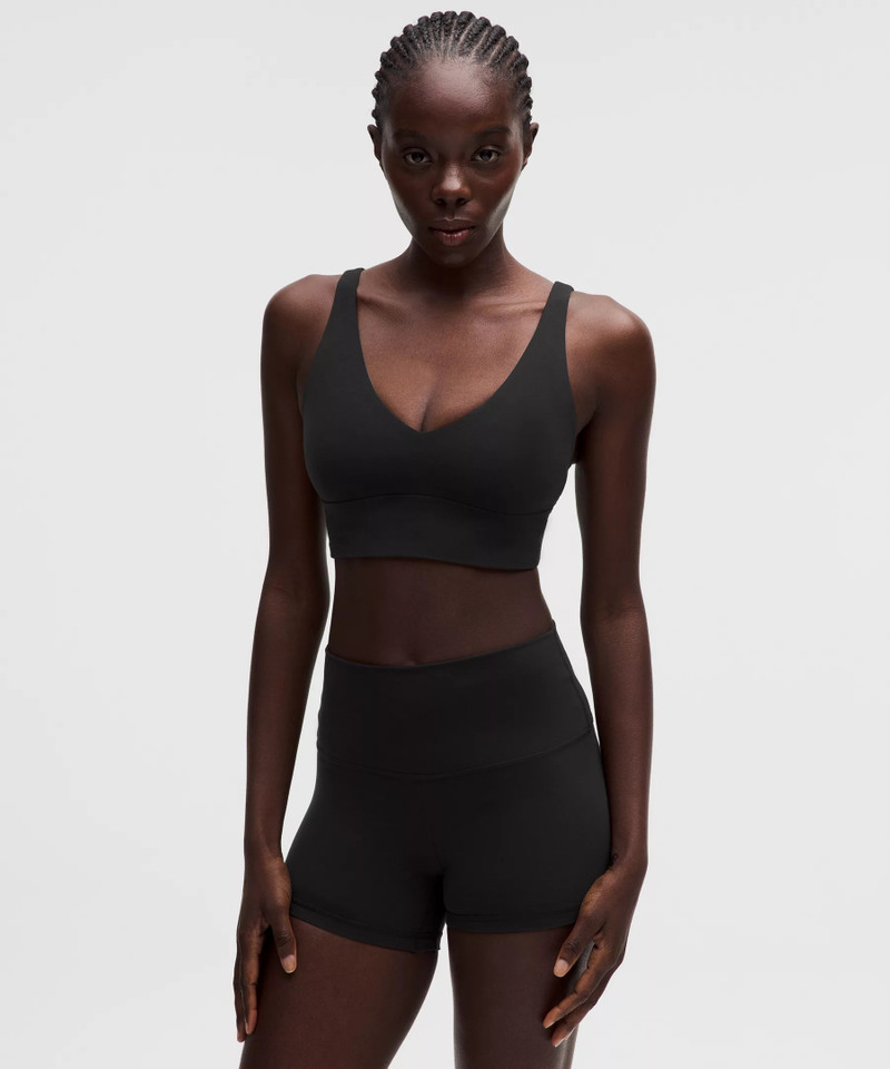lululemon Focuser V-Neck Bra *Light Support, A/B Cup 1