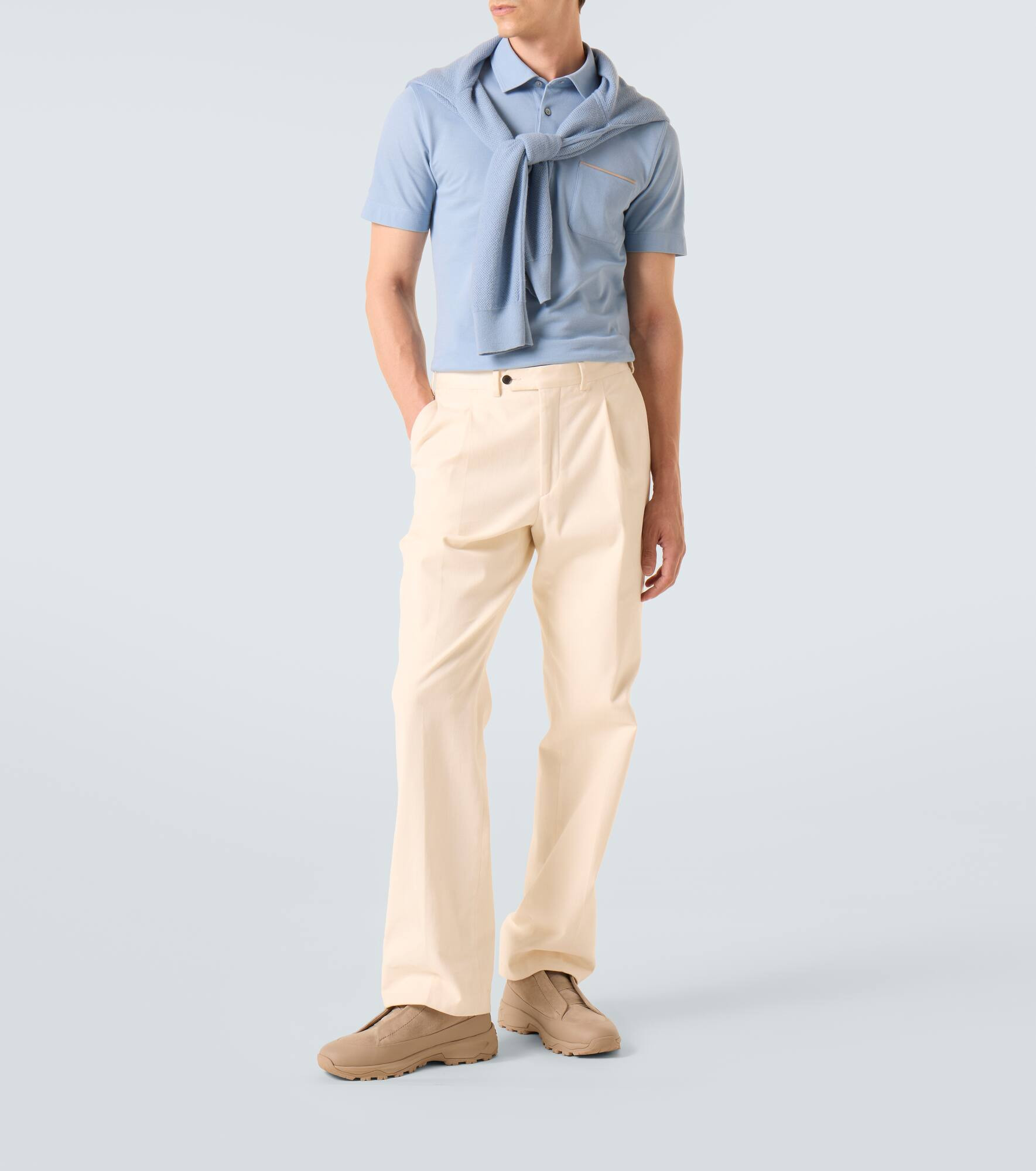 Cotton polo shirt - 2