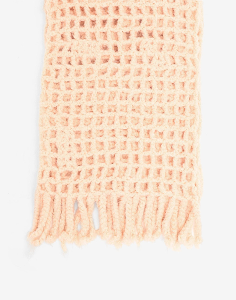 MM6 Maison Margiela Fuzzy gradient scarf outlook
