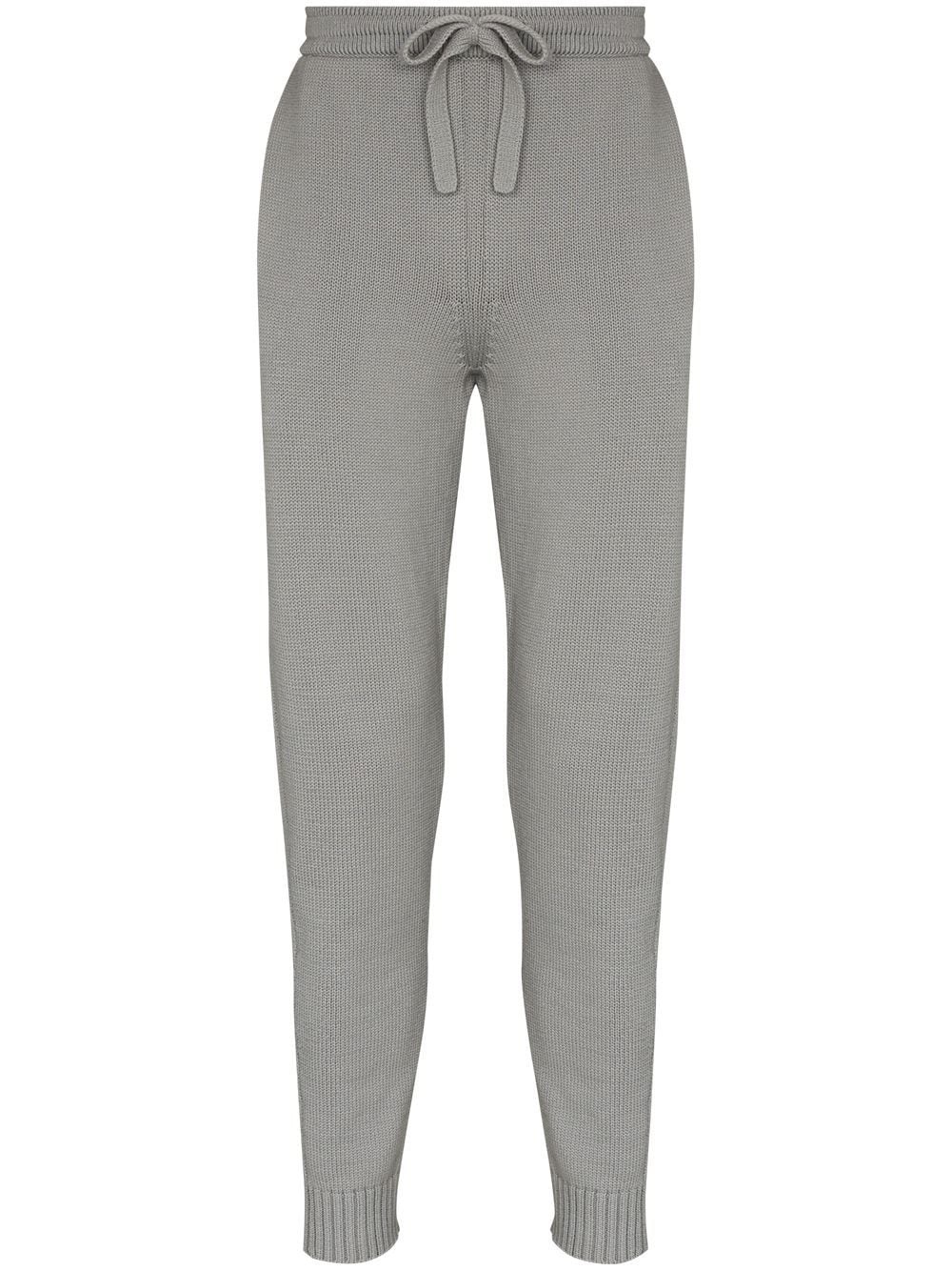 Diag Outline knitted track pants - 1