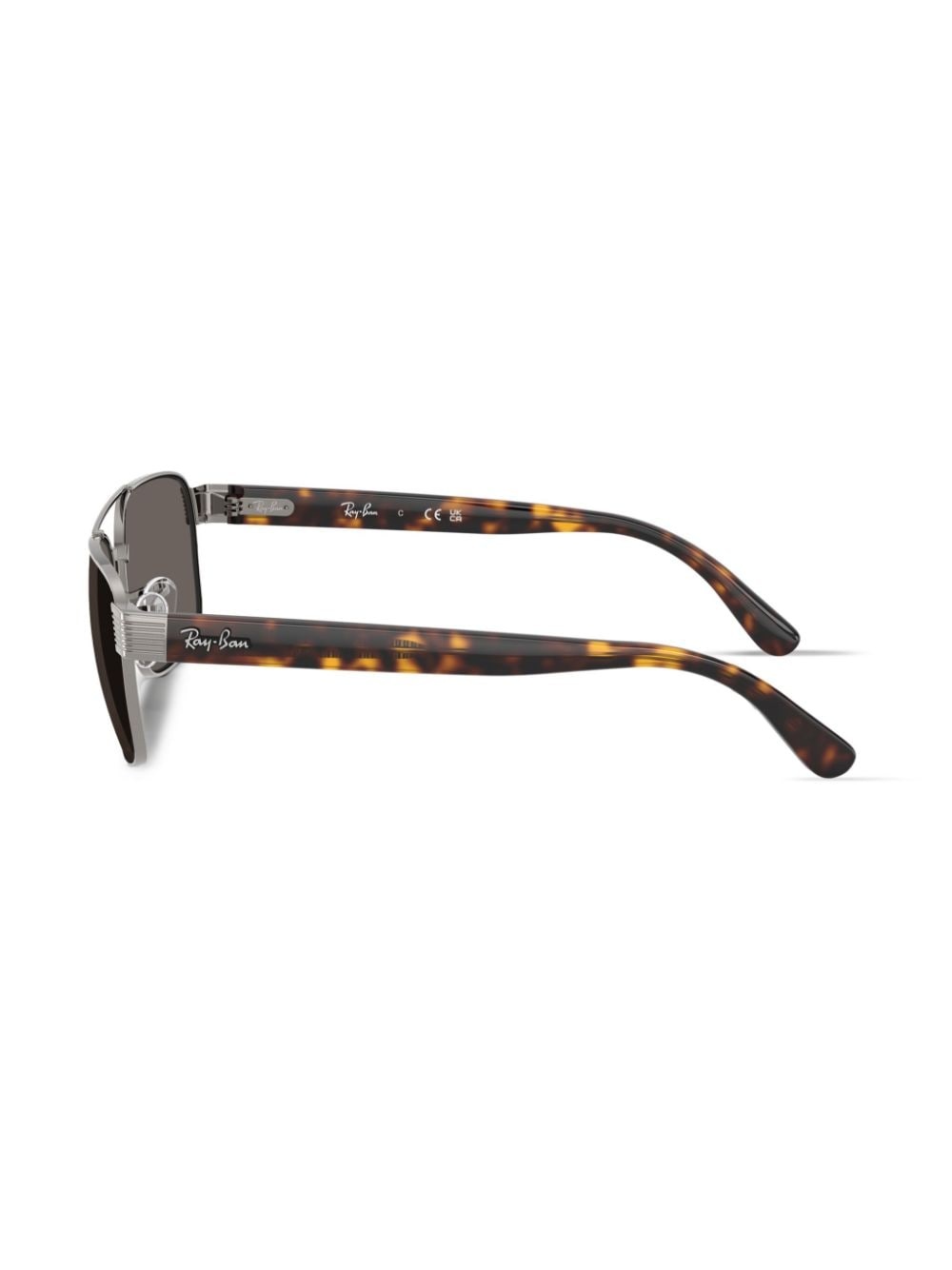 logo-lettering sunglasses - 3