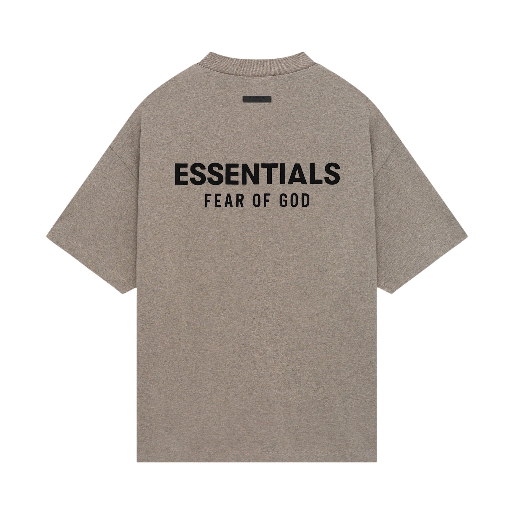 Fear of God Essentials Jersey Crewneck Tee 'Heather Grey' - 2