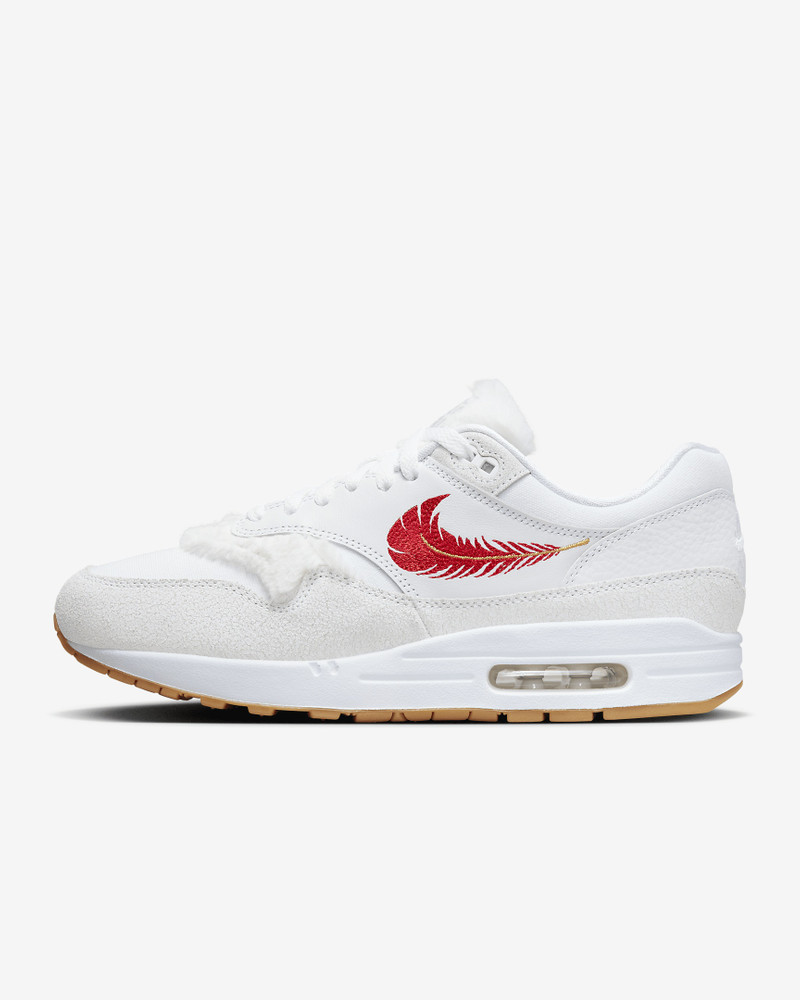 Air Max 1 PRM White/University Red 'The Bay' - 1