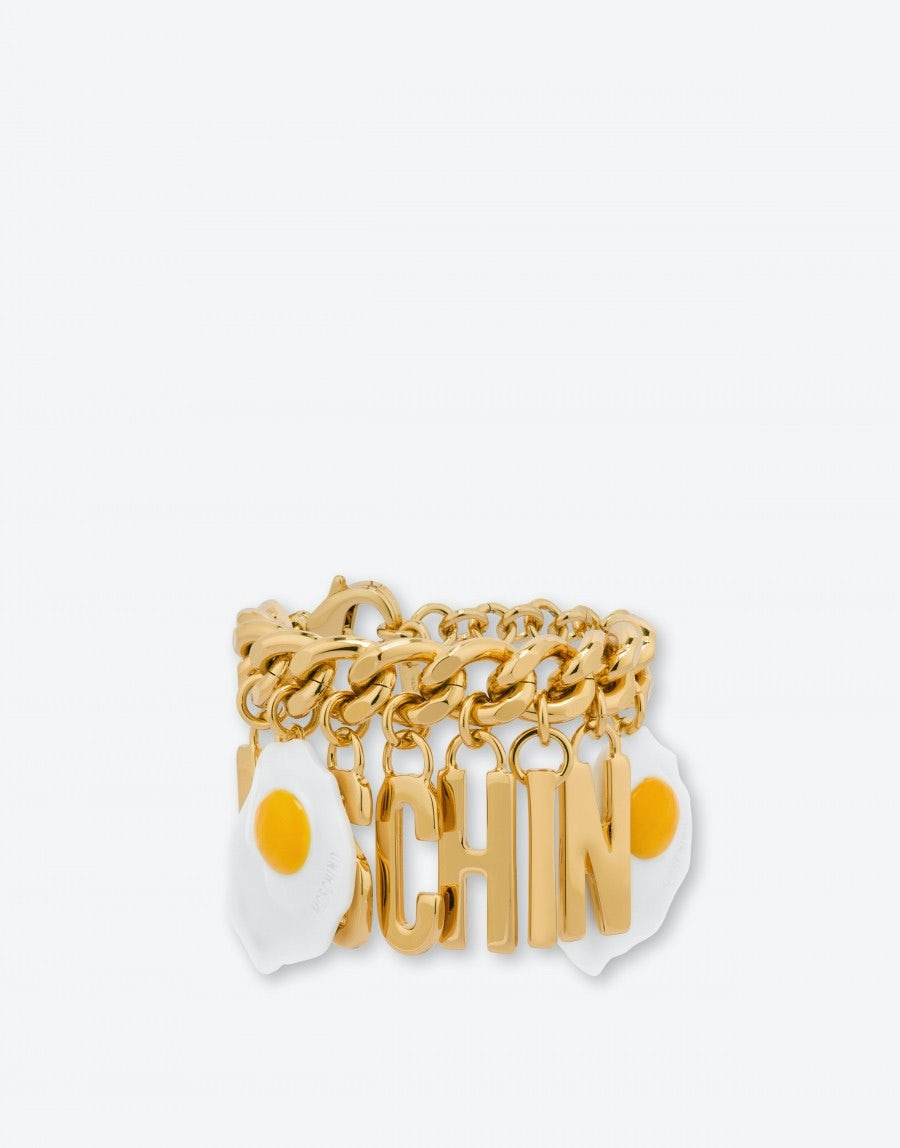 EGGS LETTERING CHAIN BRACELET - 1