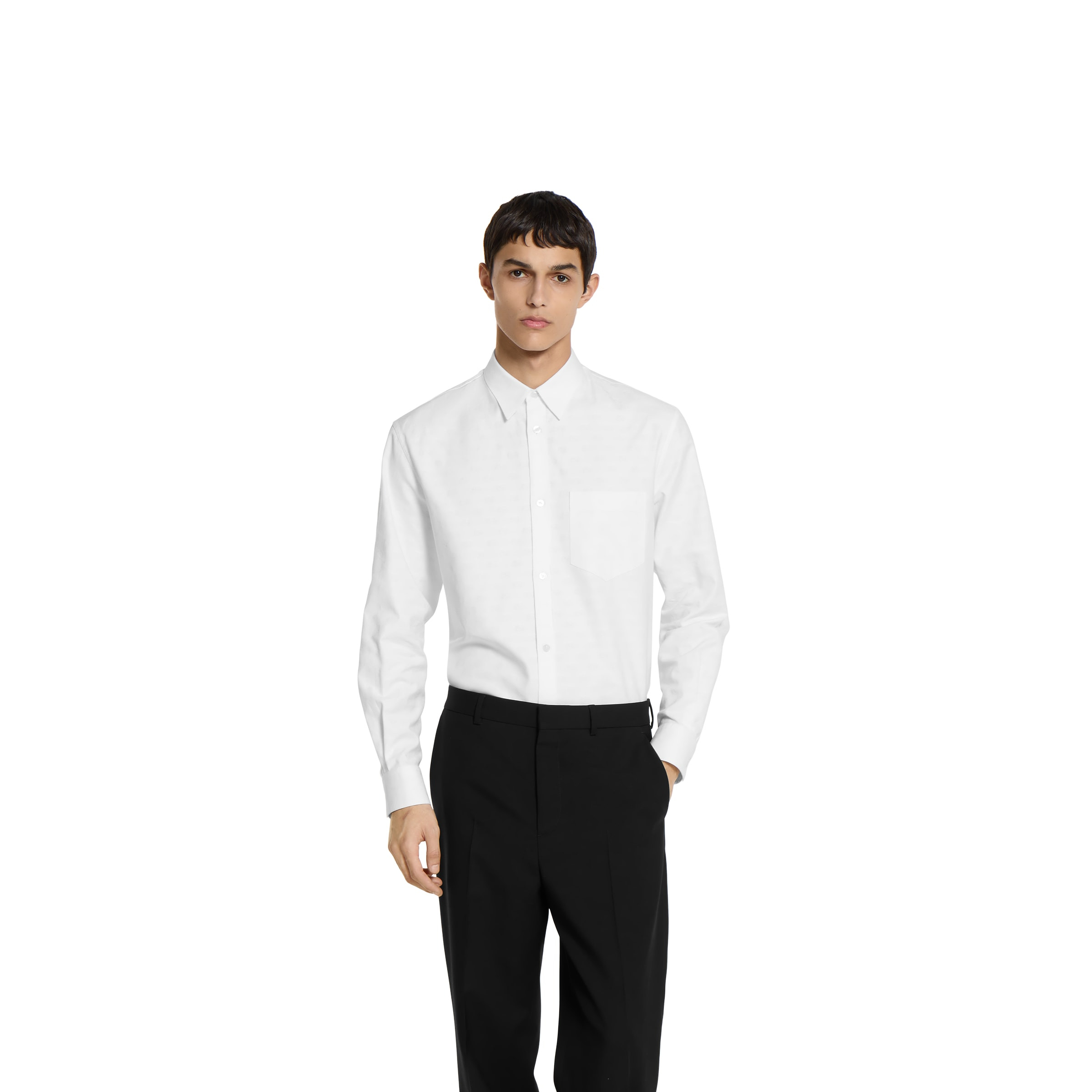 GG Oxford cotton shirt - 3