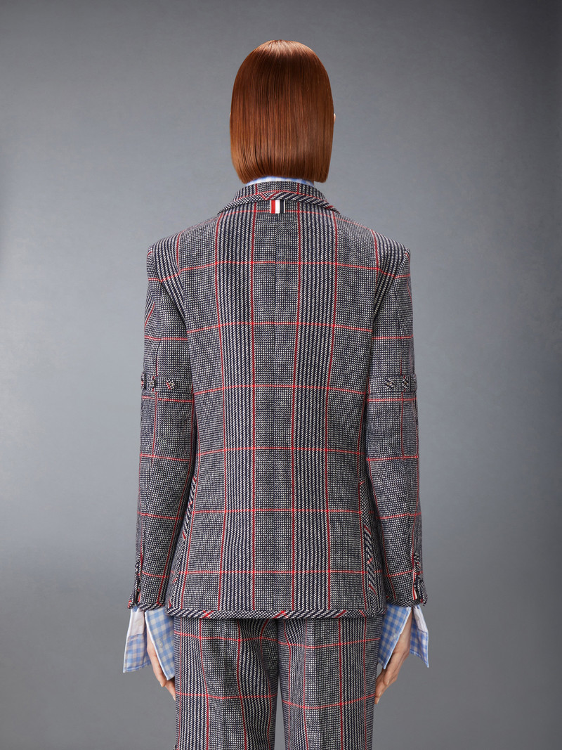 OVERSIZED CHECK HUNTING TWEED ARMBAND SPORTCOAT 3