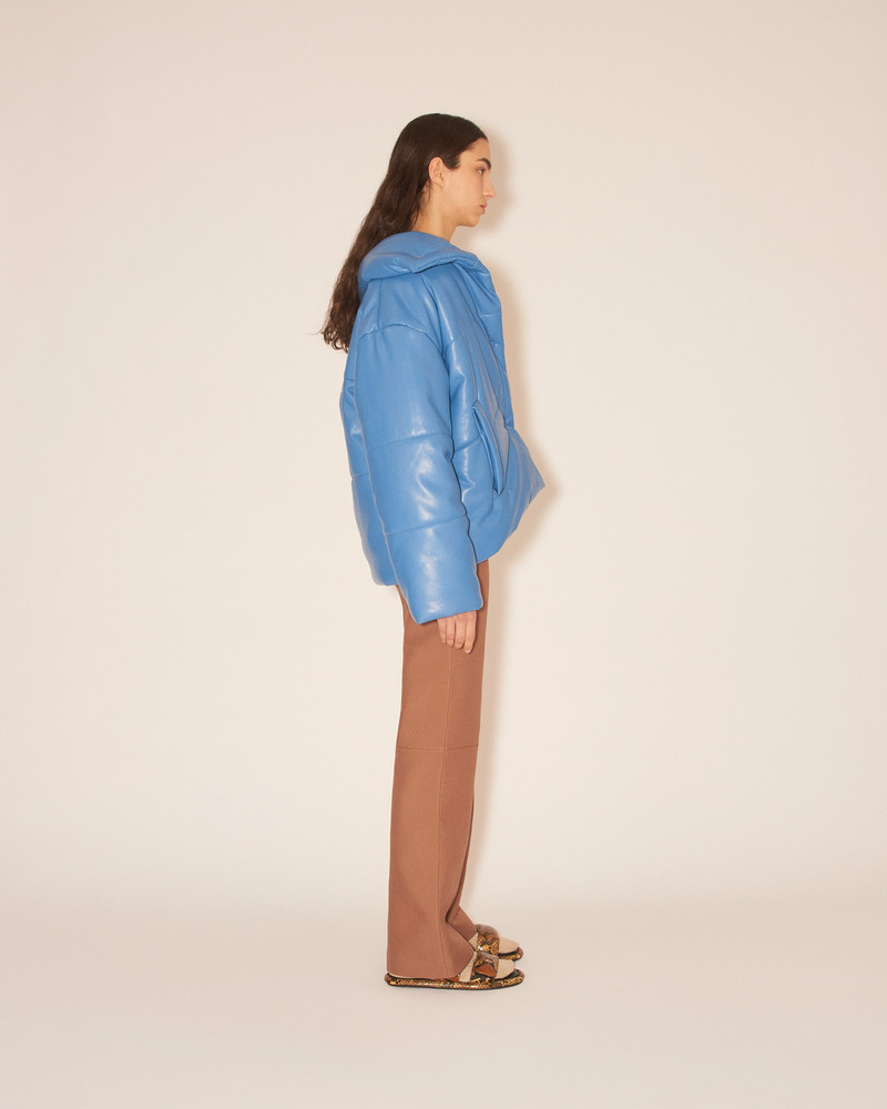 HIDE - OKOBOR™ alt-leather puffer jacket - Blue 5