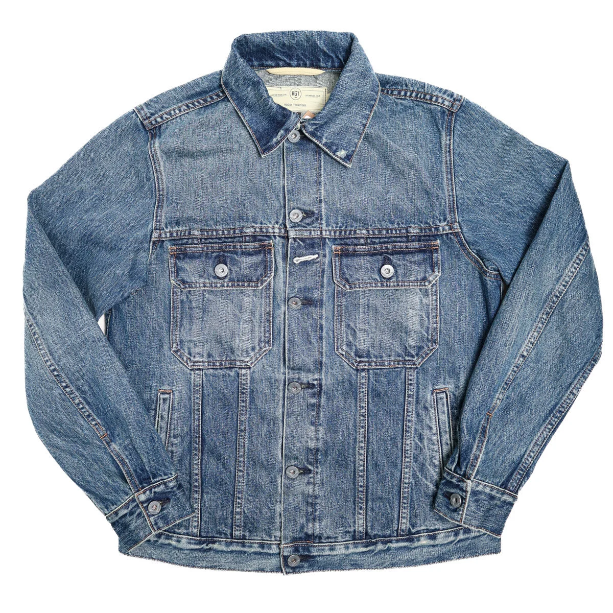 2322 Cruiser Jacket Vintage Wash Indigo - 1