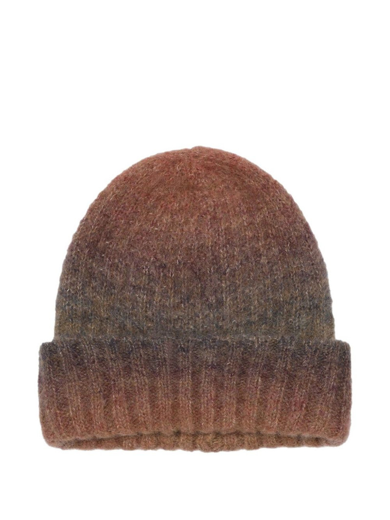 Palmes ribbed beanie hat outlook
