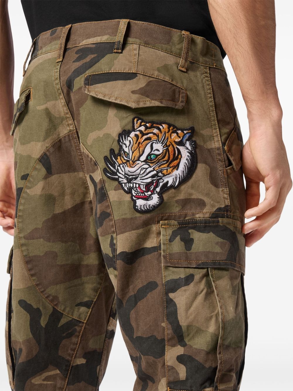 camoflage cargo trousers - 5