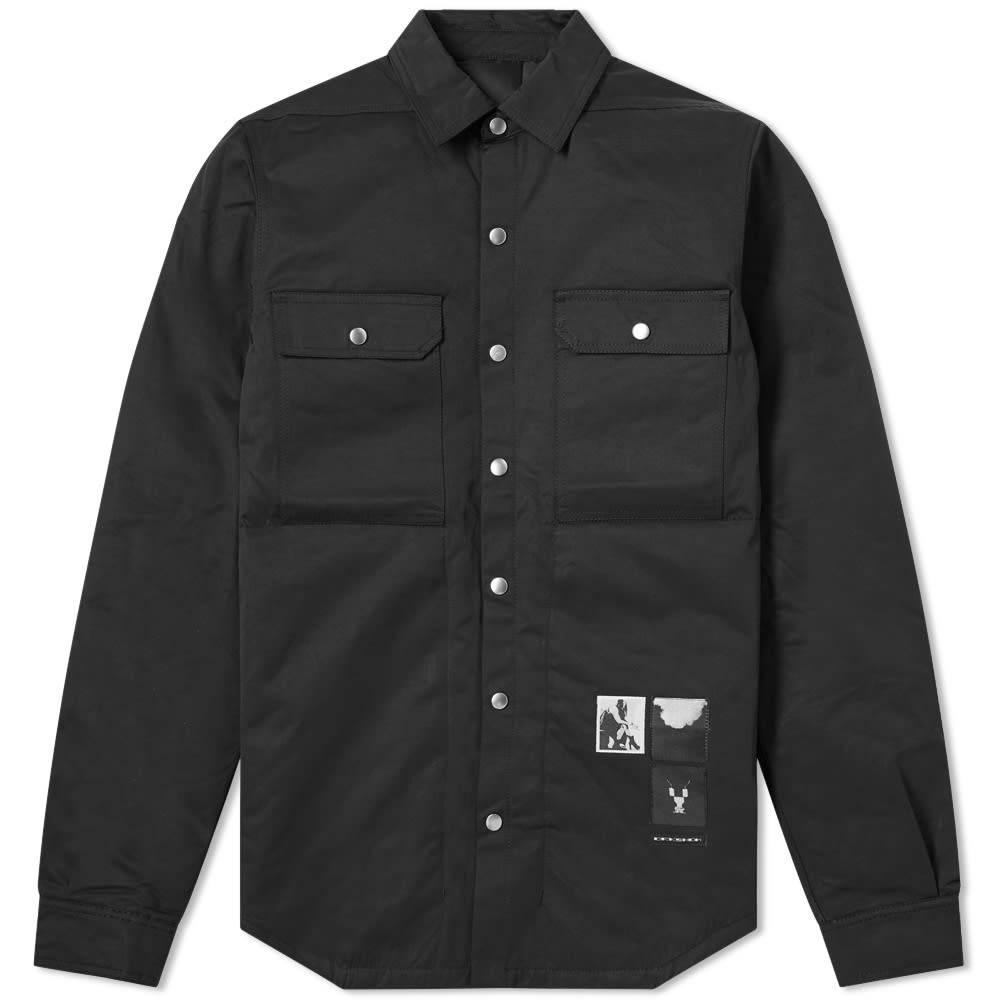 Rick Owens DRKSHDW Nylon Padded Overshirt - 1