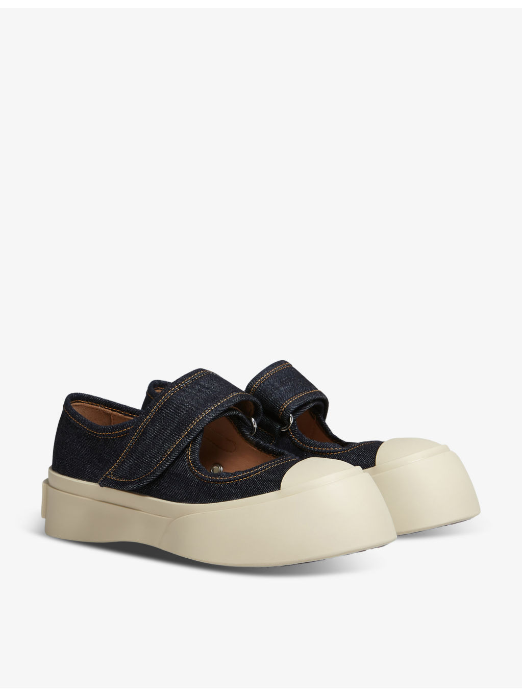 Pablo denim Mary Jane trainers - 3